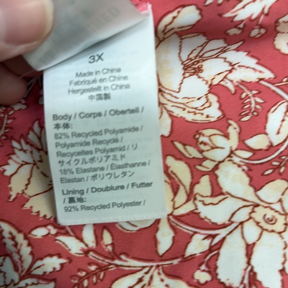 NWT J. Crew Tie-front bikini top and bottoms in tossed floral - Picture 7 of 8